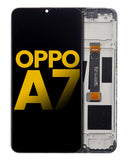 Replacement LCD Assembly With Frame Compatible with OPPO A7 (Refurbished) (All Colors)