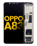 Replacement LCD Assembly With Frame Compatible with OPPO A83 (Refurbished) (All Colors)