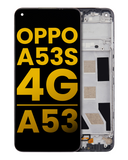 Replacement LCD Assembly With Frame Compatible with OPPO A53S 4G / A53 (Refurbished) (All Colors)