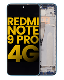 Replacement LCD Assembly With Frame Compatible with Xiaomi Redmi Note 9 Pro 4G (Refurbished) (Tropical Green)