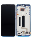 Replacement LCD Assembly With Frame Compatible with Xiaomi Mi 10 Lite 5G (Aftermarket: Incell) (Aurora Blue)