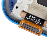 Replacement LCD Assembly With Frame Compatible with Xiaomi Mi 10 Lite 5G (Aftermarket: Incell) (Aurora Blue)
