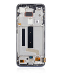 Replacement OLED Assembly With Frame Compatible with Xiaomi Mi 10 Lite 5G (Aftermarket Plus) (Cosmic Gray)