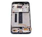 Replacement OLED Assembly With Frame Compatible with Xiaomi Mi 10 Lite 5G (Aftermarket Plus) (Cosmic Gray)