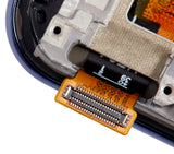 Replacement OLED Assembly With Frame Compatible with Xiaomi Mi 10 Lite 5G (Aftermarket Plus) (Cosmic Gray)