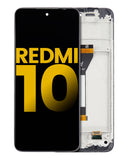 Replacement LCD Assembly With Frame Compatible with Xiaomi Redmi 10 (2021) (Refurbished) (All Colors)