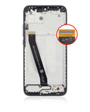 Replacement LCD Assembly With Frame Compatible with Xiaomi Redmi 7 (Refurbished) (Eclipse Black)