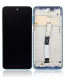Replacement LCD Assembly With Frame Compatible with Xiaomi Redmi Note 9S (Refurbished) (Aurora Blue)