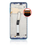 Replacement LCD Assembly With Frame Compatible with Xiaomi Redmi Note 9S (Refurbished) (Aurora Blue)