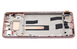Replacement OLED Assembly With Frame Compatible with Xiaomi Mi 11 Lite (Aftermarket Plus) (Peach Pink)