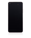 Replacement OLED Assembly With Frame Compatible with Xiaomi Mi 11 Lite (Aftermarket Plus) (Peach Pink)