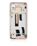 Replacement OLED Assembly With Frame Compatible with Xiaomi Mi 11 Lite (Aftermarket Plus) (Peach Pink)