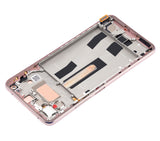 Replacement OLED Assembly With Frame Compatible with Xiaomi Mi 11 Lite (Aftermarket Plus) (Peach Pink)