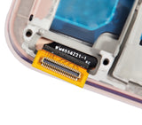 Replacement OLED Assembly With Frame Compatible with Xiaomi Mi 11 Lite (Aftermarket Plus) (Peach Pink)