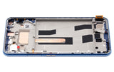 Replacement OLED Assembly With Frame Compatible with Xiaomi Mi 11 Lite (Aftermarket Plus) (Bubblegum Blue)
