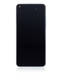 Replacement OLED Assembly With Frame Compatible with Xiaomi Mi 11 Lite (Aftermarket Plus) (Bubblegum Blue)
