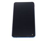 Replacement OLED Assembly With Frame Compatible with Xiaomi Mi 11 Lite (Aftermarket Plus) (Bubblegum Blue)