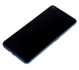 Replacement OLED Assembly With Frame Compatible with Xiaomi Mi 11 Lite (Aftermarket Plus) (Bubblegum Blue)