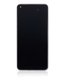 Replacement OLED Assembly With Frame Compatible with Xiaomi Mi 11 Lite / Xiaomi Mi 11 Lite 5G (Refurbished) ( Boba Black)