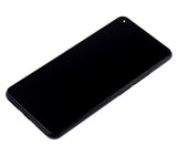 Replacement OLED Assembly With Frame Compatible with Xiaomi Mi 11 Lite / Xiaomi Mi 11 Lite 5G (Refurbished) ( Boba Black)