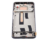 Replacement OLED Assembly With Frame Compatible with Xiaomi Mi 11 Lite / Xiaomi Mi 11 Lite 5G (Refurbished) ( Boba Black)