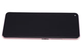 Replacement OLED Assembly With Frame Compatible with Xiaomi Mi 11 Lite / Xiaomi Mi 11 Lite 5G (Refurbished) (Peach Pink)