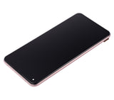 Replacement OLED Assembly With Frame Compatible with Xiaomi Mi 11 Lite / Xiaomi Mi 11 Lite 5G (Refurbished) (Peach Pink)