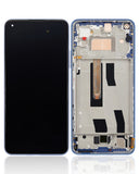 Replacement OLED Assembly With Frame Compatible with Xiaomi Mi 11 Lite / Xiaomi Mi 11 Lite 5G (Refurbished) (Bubblegum Blue)