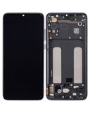 Replacement OLED Assembly With Frame Compatible with Xiaomi Mi 9 Lite (Aftermarket Plus) (Onyx Gray)