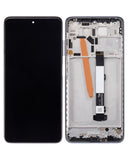 Replacement LCD Assembly With Frame Compatible with Xiaomi Redmi Poco X3 / X3 Pro (Refurbished) (Phantom Black)
