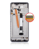 Replacement LCD Assembly With Frame Compatible with Xiaomi Redmi Poco X3 / X3 Pro (Refurbished) (Phantom Black)