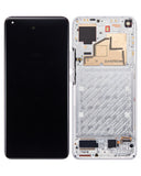 Replacement OLED Assembly With Frame Compatible with Xiaomi Mi 11 (Refurbished) (Cloud White)