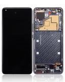 Replacement OLED Assembly With Frame Compatible with Xiaomi Mi 11 (Refurbished) (Black)
