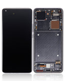 Replacement OLED Assembly With Frame Compatible with Xiaomi Mi 11 Pro / Mi 11 Ultra (Refurbished) (Black)