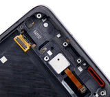 Replacement OLED Assembly With Frame Compatible with Xiaomi Mi 11 Pro / Mi 11 Ultra (Refurbished) (Black)