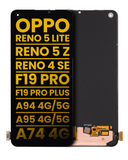 Replacement OLED Assembly Without Frame Compatible with OPPO Reno 4 SE / Reno 5 Lite / Reno 5F / Reno 5 Z / Reno 6 Lite / F19 Pro / A74 4G / A94 5G / A95 4G / A95 5G / Realme V15 5G (Refurbished) (All Colors) (04 Version)