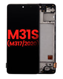 Replacement OLED Assembly With Frame Compatible with Samsung Galaxy M31S (M317 / 2020) (Aftermarket Plus) (All Colors)
