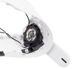 Replacement Mid-Frame Housing Compatible with Oculus (Game Console Parts) Oculus Quest 2 (With Small Parts) (White)