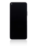 Replacement LCD Assembly With Frame Compatible with Huawei P40 Lite 5G (Refurbished) (Midnight Black)