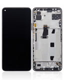 Replacement LCD Assembly With Frame Compatible with Huawei P40 Lite 5G (Refurbished) (Midnight Black)