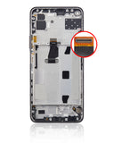 Replacement LCD Assembly With Frame Compatible with Huawei P40 Lite 5G (Refurbished) (Midnight Black)