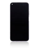 Replacement LCD Assembly With Frame Compatible with Huawei P40 Lite / Nova 6 SE (Refurbished) (Black)