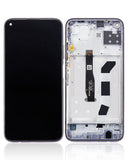 Replacement LCD Assembly With Frame Compatible with Huawei P40 Lite / Nova 6 SE (Refurbished) (Black)