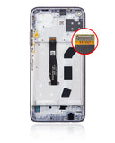 Replacement LCD Assembly With Frame Compatible with Huawei P40 Lite / Nova 6 SE (Refurbished) (Black)