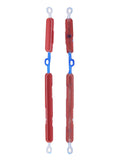 Replacement Hard Buttons (Power / Volume) Compatible with Samsung Galaxy A03 (A035 / 2021) (Red)
