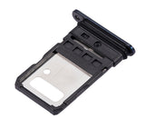 Replacement Single Sim Card Tray Compatible with Motorola Edge 5G (XT2141 / 2021) (Nebula Blue)