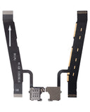Replacement Sim Card Reader With Flex Cable Compatible with Motorola Edge 30 (XT2203 / 2022) (REV 04)