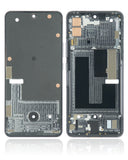 Replacement LCD-Frame Compatible with ZTE Axon 30 Pro 5G (Black)