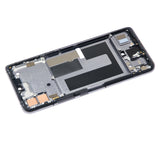 Replacement LCD-Frame Compatible with ZTE Axon 30 Pro 5G (Black)