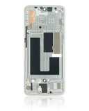 Replacement LCD-Frame Compatible with ZTE Axon 30 Pro 5G (White)
